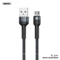 Remax Join Us hot selling cheap price 2.4A fast charge phone braided Type-C usb data cable for smartphone